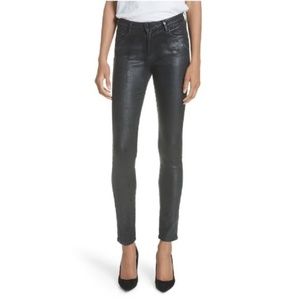 BROCKENBOW Savana Side Stripe Coated Skinny Jeans